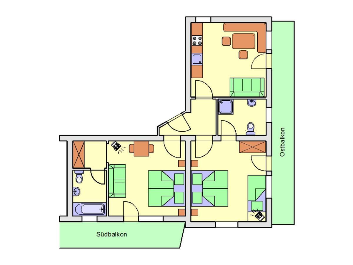 Hubertus Appartements อิสชเกิล ภายนอก รูปภาพ